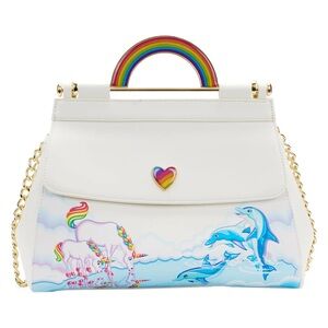 NWT Loungefly x Lisa Frank Markie Reflection Crossbody Purse